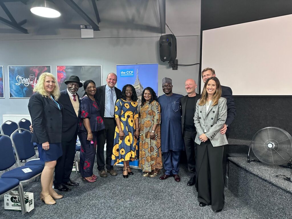 Bernard Doro Commended at Conservative Christian Fellowship Service for Promoting UK–Nigeria Unity and Human Rights